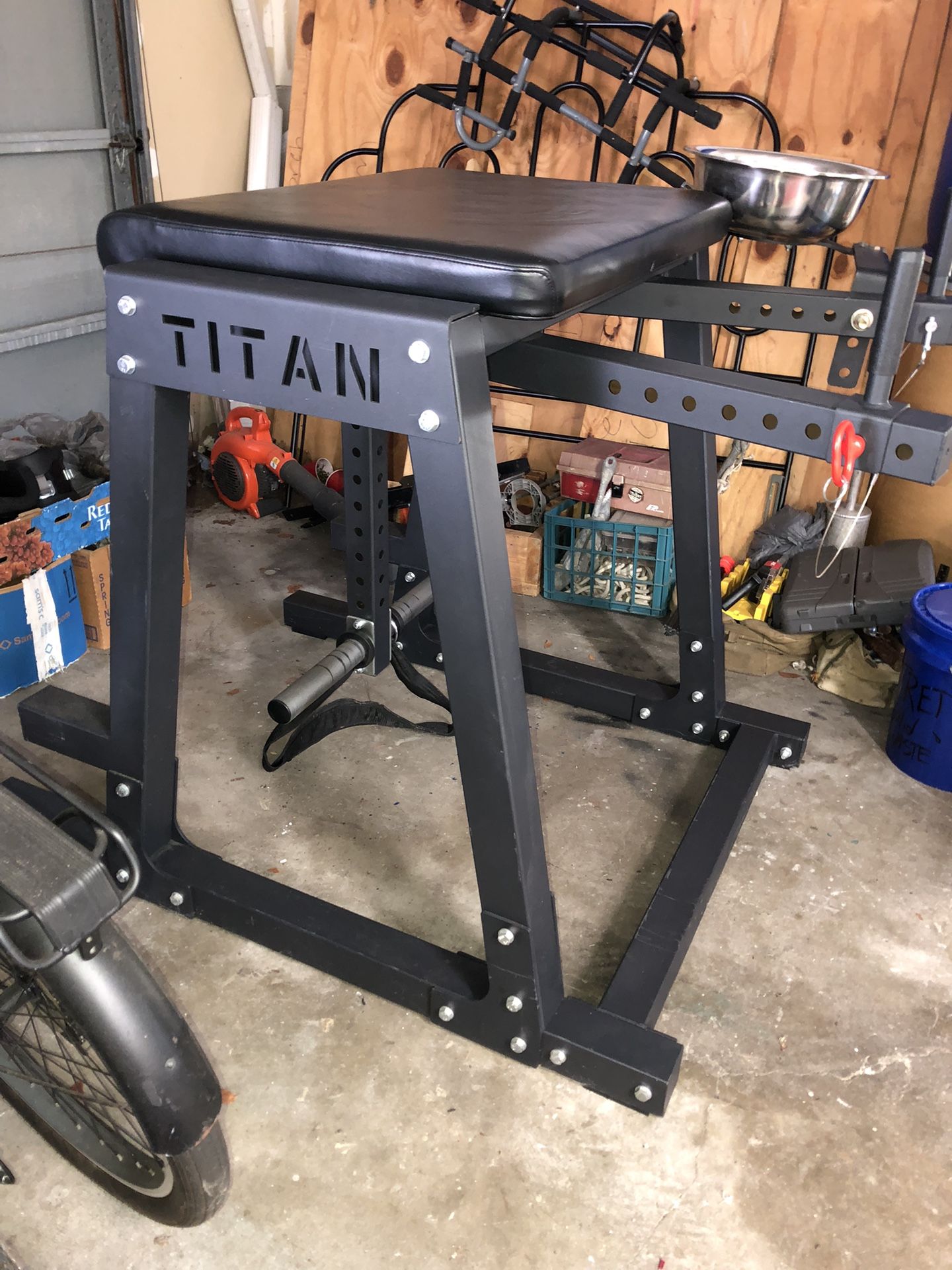TITAN Reverse Hyperextension Machine