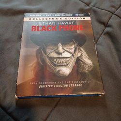 Black Phone Blu Ray $8.