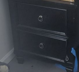 Dresser with mirror