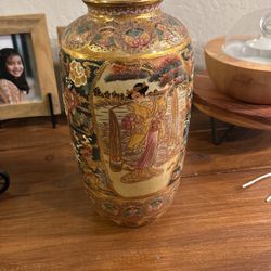 Japanese Satsuma Vase