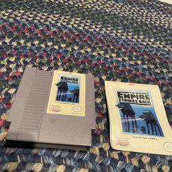 The Empire Strikes Back for NES with manual. 