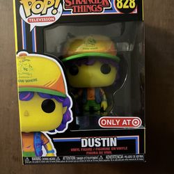 Dustin Blacklight Funko Pop