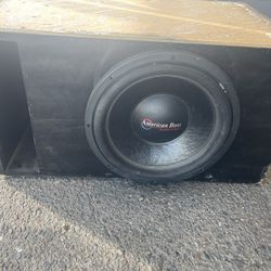 12 Inch Sub And Blow Through Box