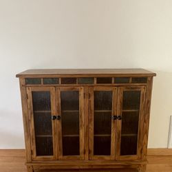 Solid Oak Cabinet 