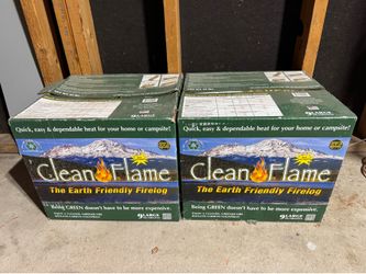 Clean Flame Firelogs (15 logs total)