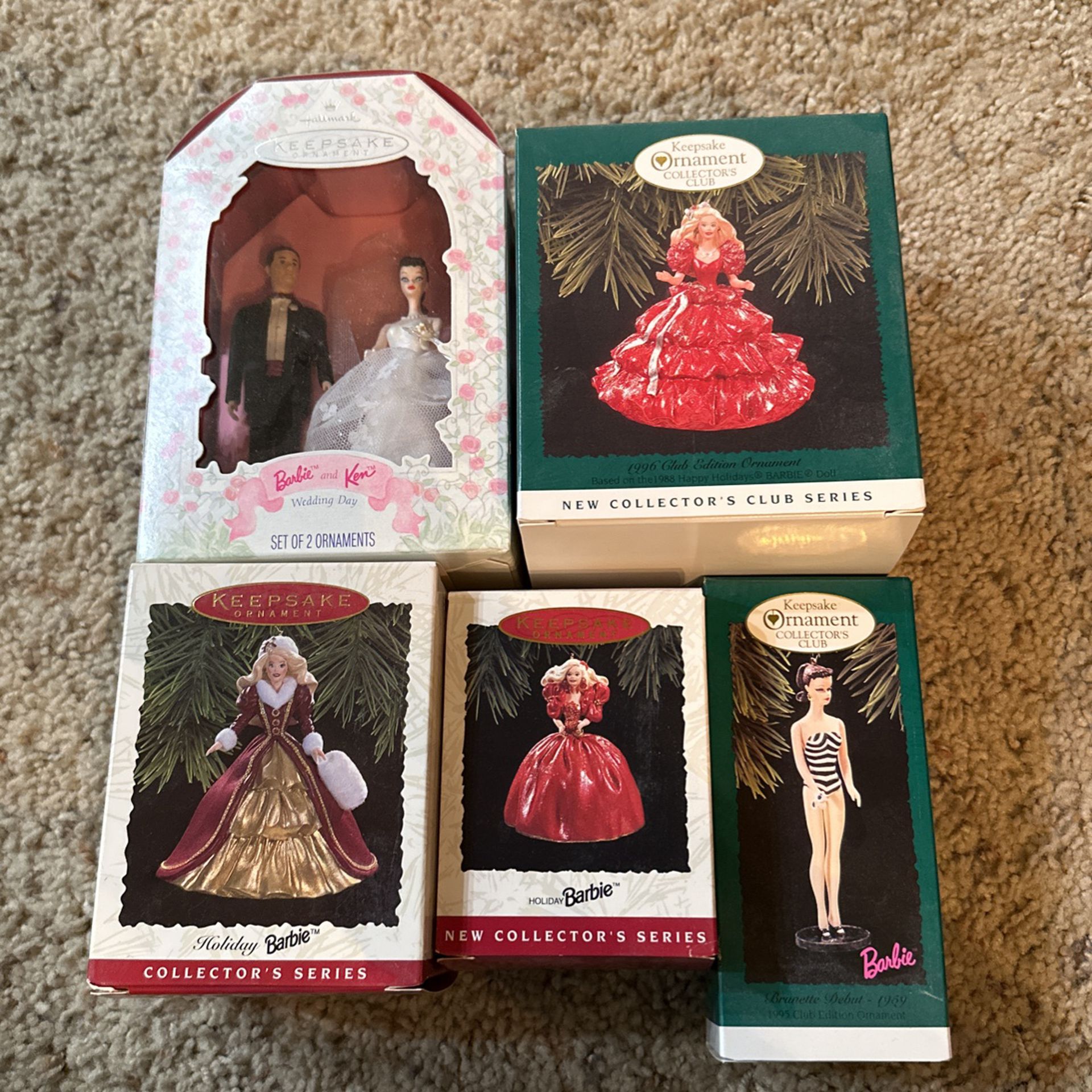 Barbie Ornaments 