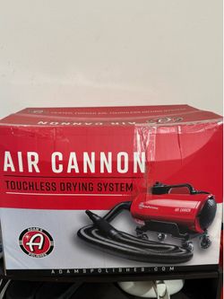 Adam’s polishes air cannon dryer