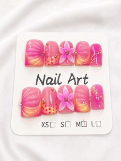 ✨ Handmade Luxury Press-On Nails | $15 | Buy 2 Get $3 Off ✨