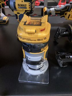 Dewalt 20v XR Brushless Fixed Base Router (Tool-Only) $200
