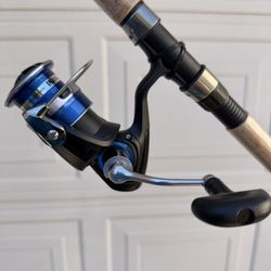 Daiwa Crossfire LT Inshore Spinning combo, 1 piece rod, new - $65