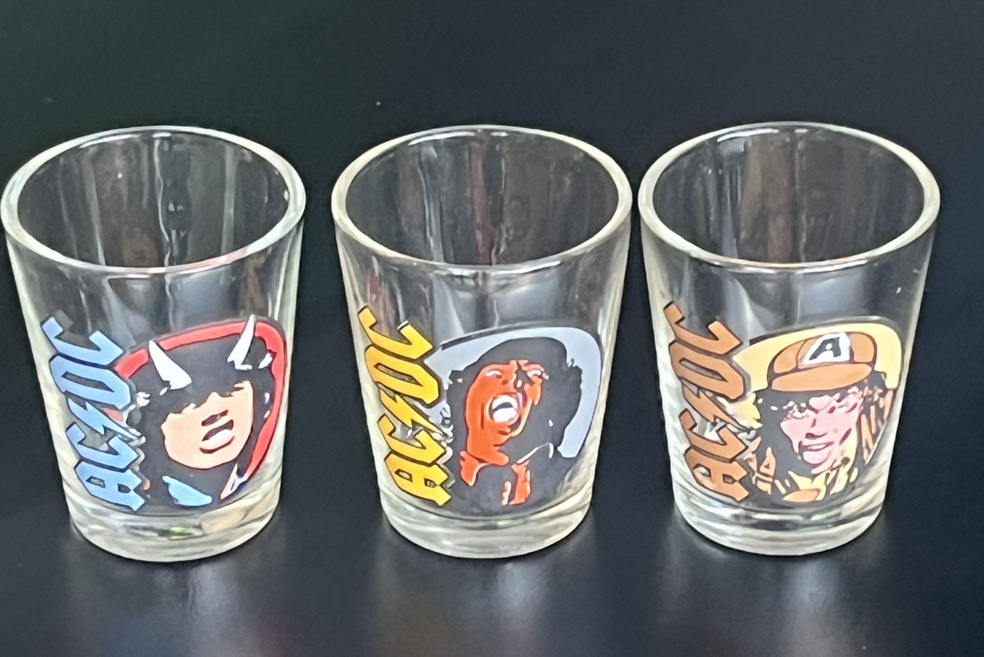 AC/DC Shot Glasses 