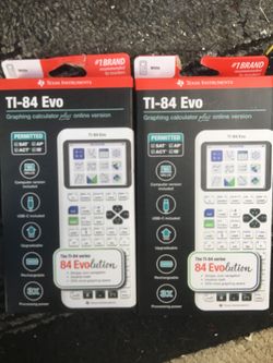 Texas Instruments TI-84 Evo  Graphing calculator plus online version