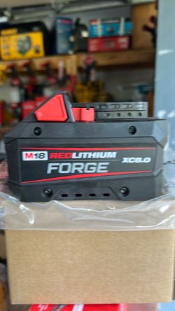 Milwaukee M18 FORGE 8.0 battery Firm on price