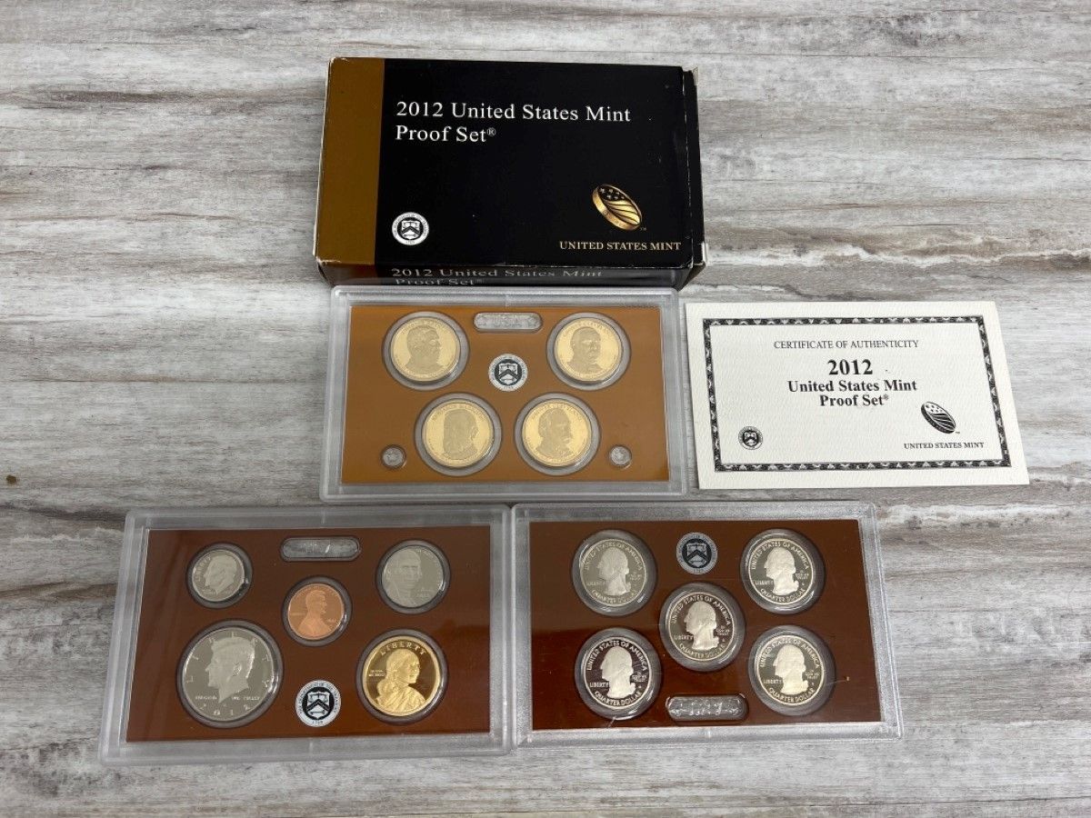 UNITED STATES PROOF SET 2012 Coin Set (PO1013751) for Sale in Vancouver ...
