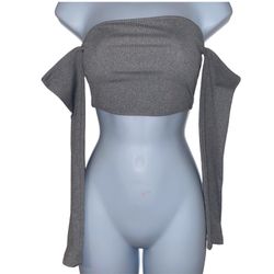 Adorable off the shoulder crop top size petite S