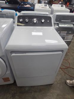 White Front-Load Electric Dryer