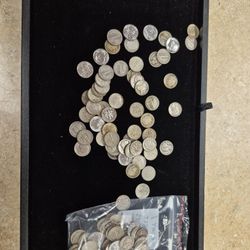 Roosevelt And Mercury 90% Silver Dimes Price Is Spot