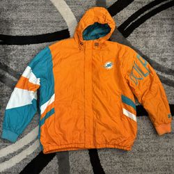 Miami Dolphins Starter Puffer Jacket XXL