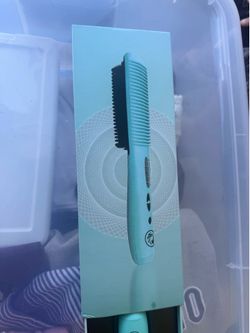 INVENT Styling Comb Heated Hair Straightening Brush