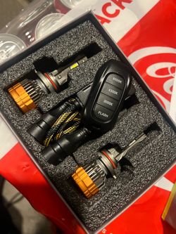 LED headlight bulb conversion kit for any vehicle super bright white 6000k