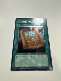 YuGiOh Ancient Rules