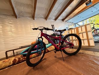 Mountain Bike Pink/Blue