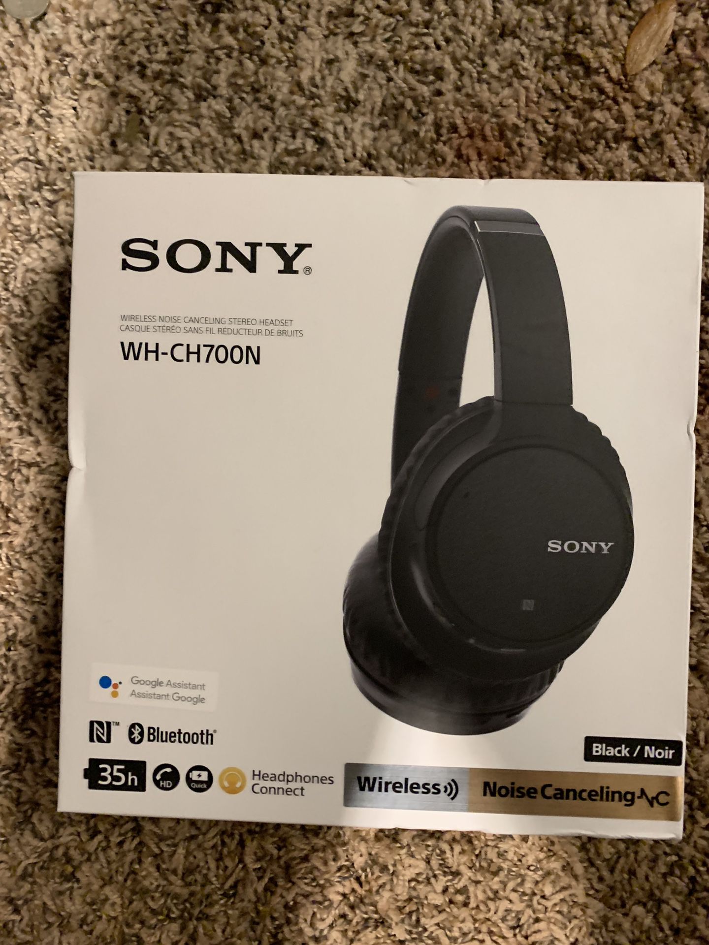 SONY WH-CH700N Wireless Noise Canceling Headphones