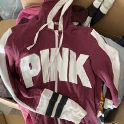Pink sweaters