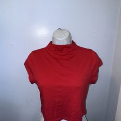 Red Crop Top 
