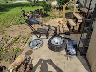 Swing arm V-Twin frame HD setup