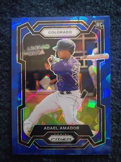 Adael Amador Panini Prizm Rookie Card Colorado