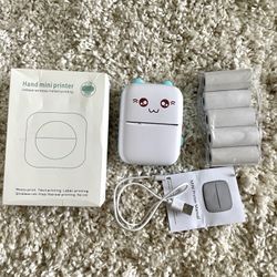 Mini Sticker Printer(Portable Thermal Printer)