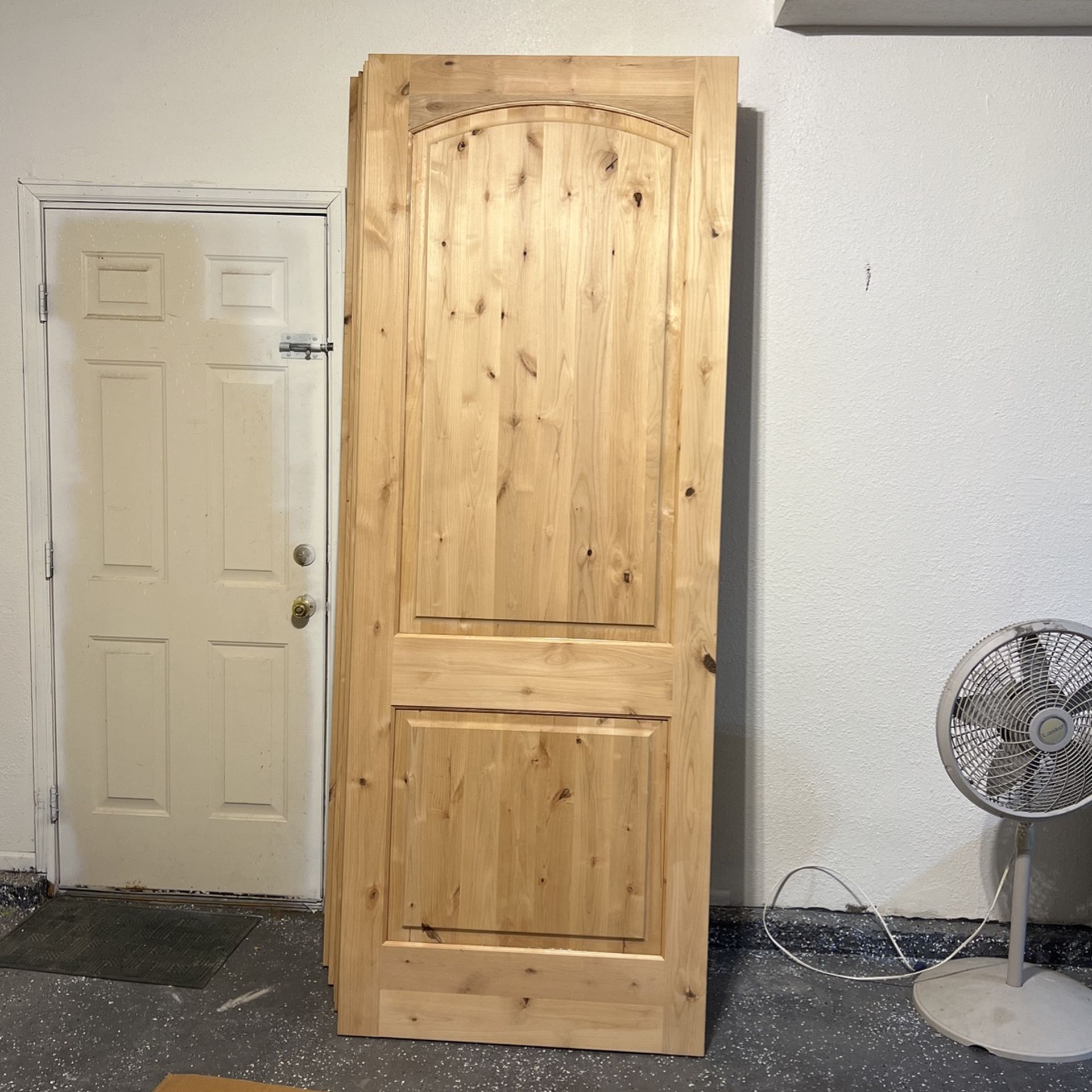 Knotty Alder Wood Exterior Doors OBO
