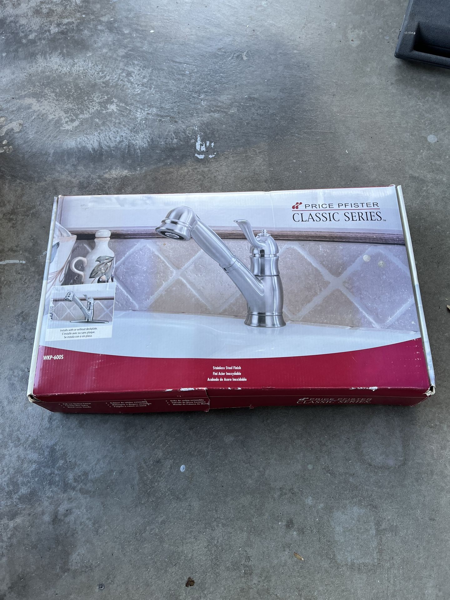 Price Pfister classic series kitchen faucet