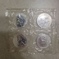 1993 Russia Balerina 1 Oz Silver Coin . $120  Each.  Sealed 