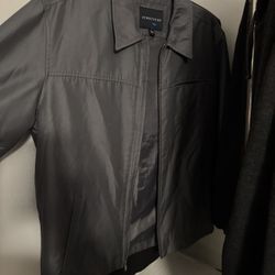 VINTAGE Structure “stylish” Jacket Young Men’s soft & sporty Black Lined Detailed QUALITY made ! 