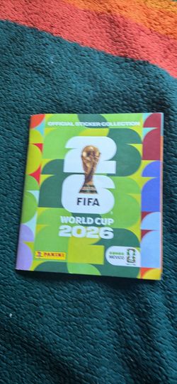 Mexican World Cup album with cards inside