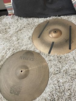 Paiste Bronze 20’ Ride And Sabian 18’ Ride