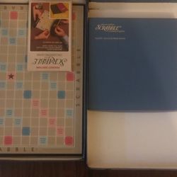 Vintage Scrabble Large Boardgame