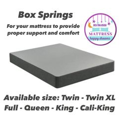 Box Springs Bunkie Board 2” Inch Queen Size Also Available Size: Twin-Twin XL-Full-Queen-King New From Factory - Same Day Delivery 🚚 