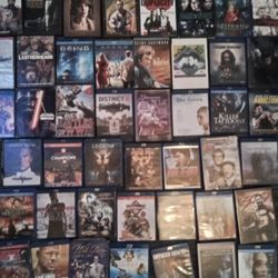 Huge DVD Collection And Sony DVD Player With Keyboard Smart Player A,d Rca DVD VHS Combo/price Drop