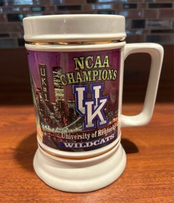 Vintage UK Kentucky Stein Commemorating the 1996 UK National Championship