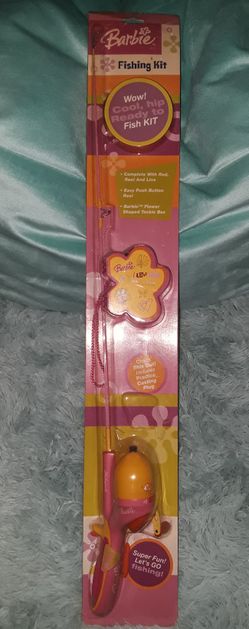 Barbie fishing pole