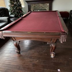 9ft Full Size Pool Table 