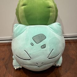 Sleeping Bulbasaur Plush 18”