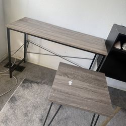 Desk And End Table