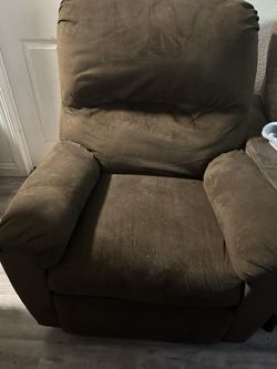 Brown Recliner 