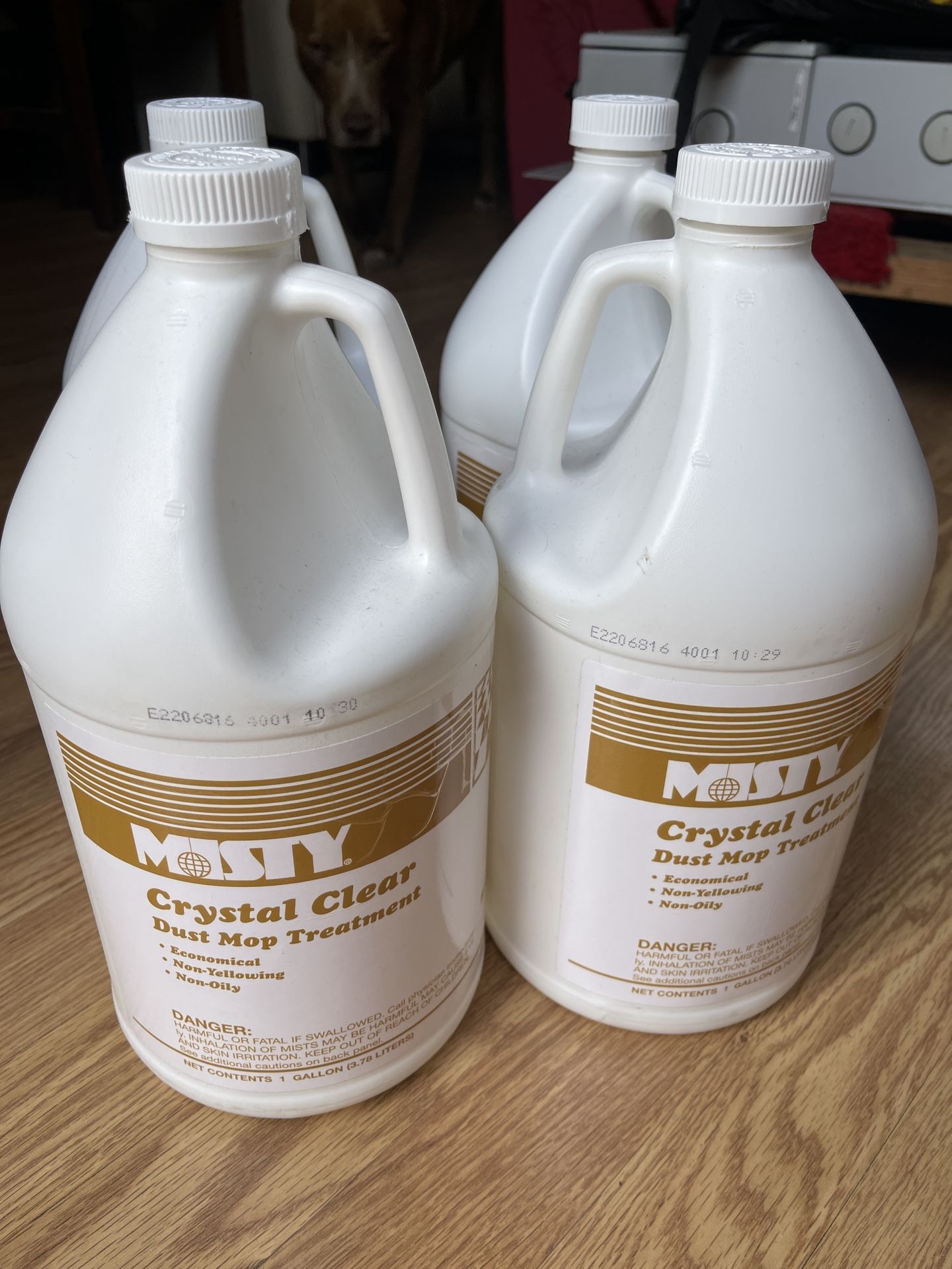 Misty Crystal Clear Dust Mop Treatment - 4 Gallons