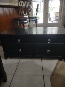 Ashley Black coffee table