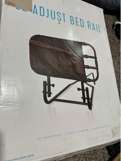 Stander EZ Adjust Bed Rail, Adjustable Senior Bedrail and Safety Assist Railing for Elderly Adults